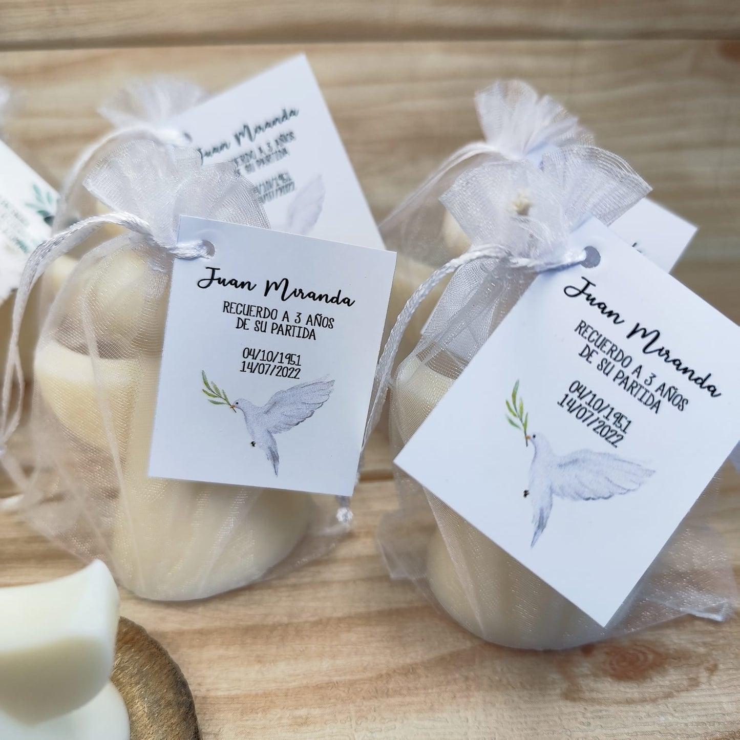 Ángel liso | vela de soja