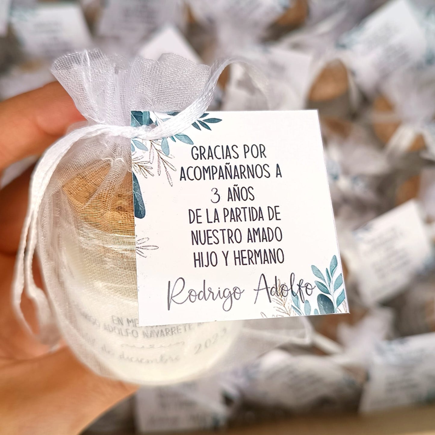 Vela soja aromática 50 gramos