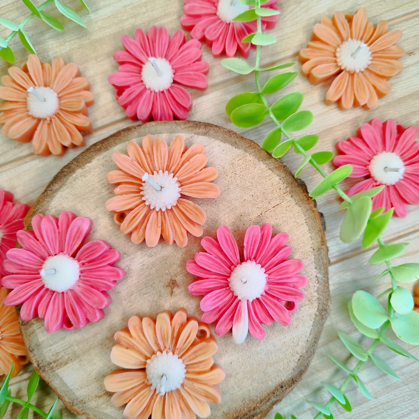 Vela de soja Flor + bolsa