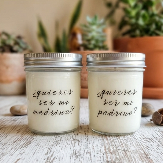 Vela mensaje personalizado 150g | Soja