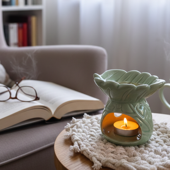 Pack: Wax melts + horno + velas