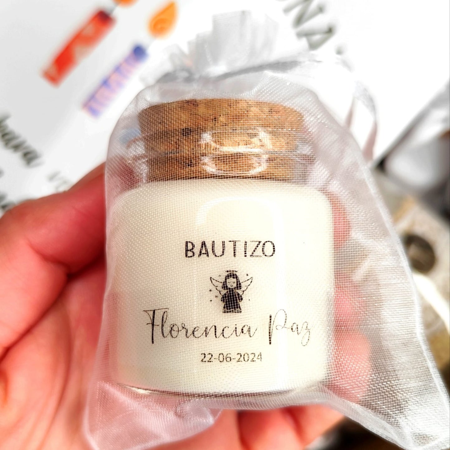 Vela soja aromática 20 gramos