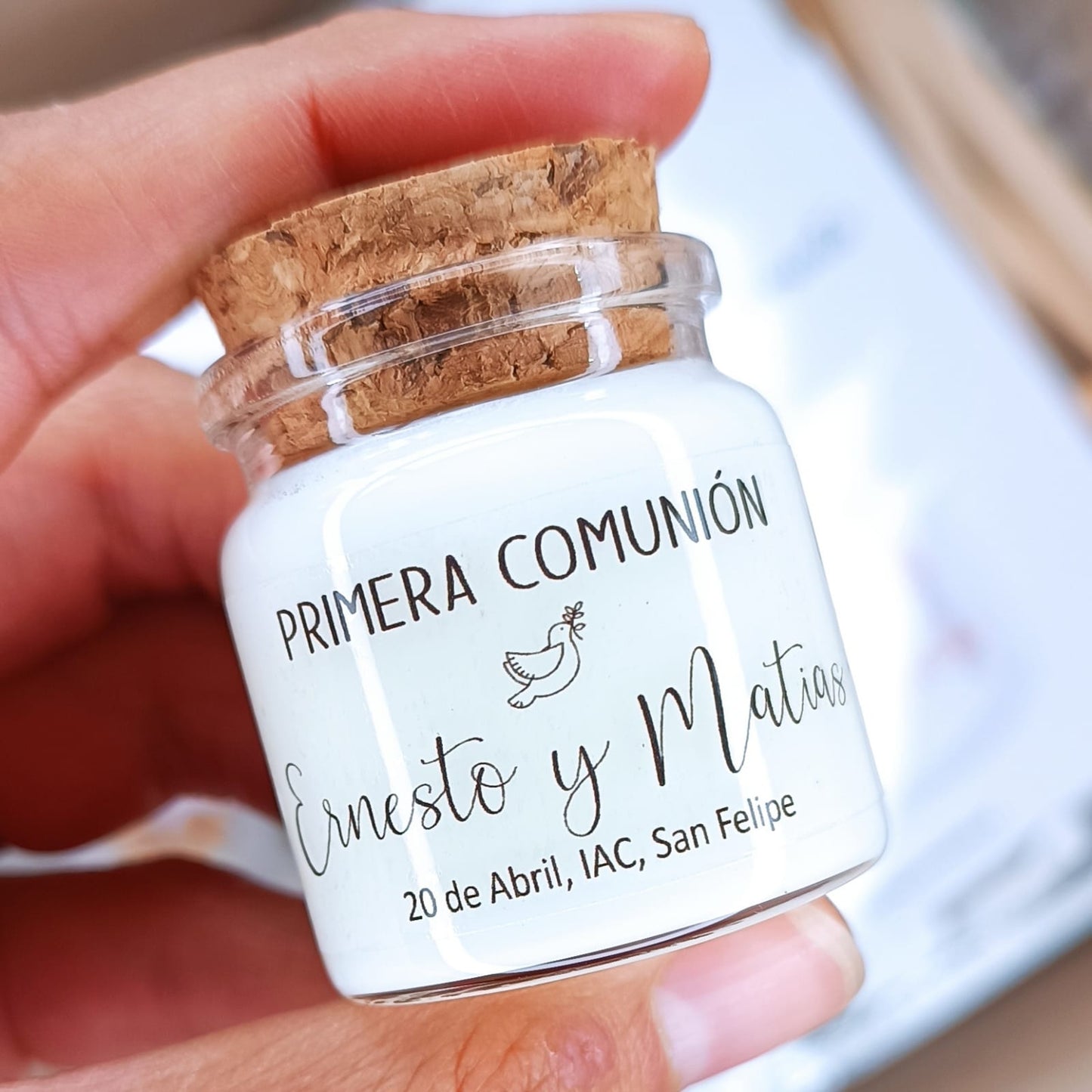 Vela soja aromática 20 gramos