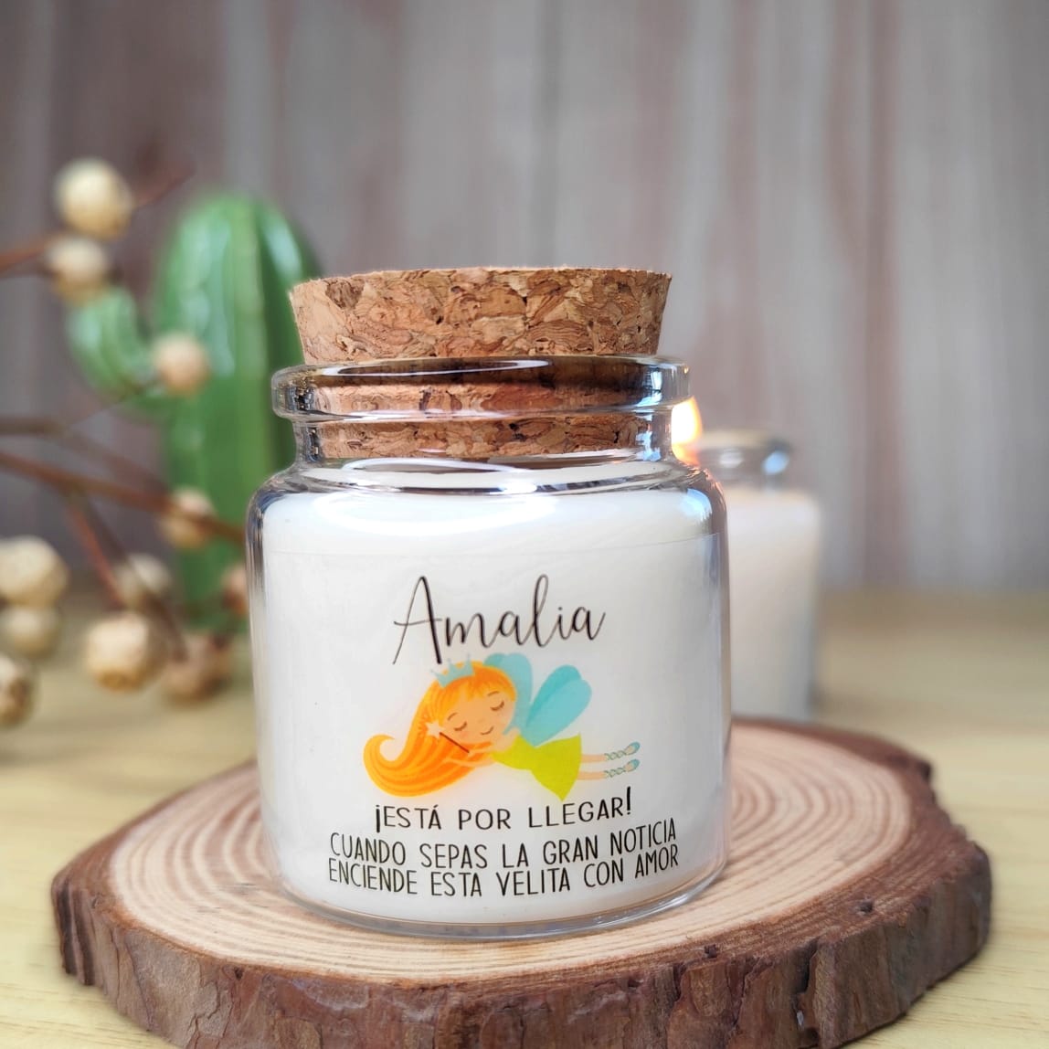 Vela soja aromática 50 gramos