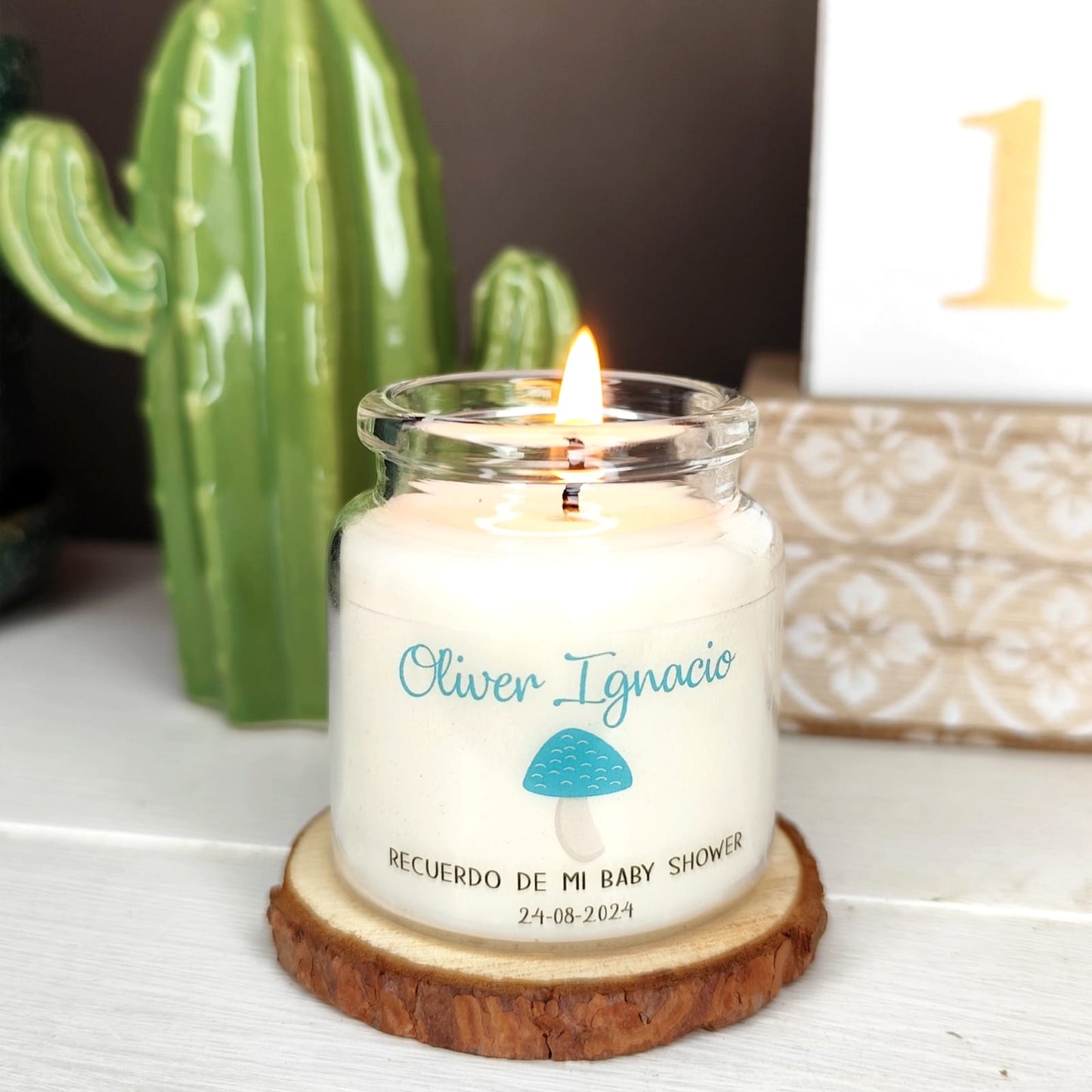 Vela soja aromática 50 gramos