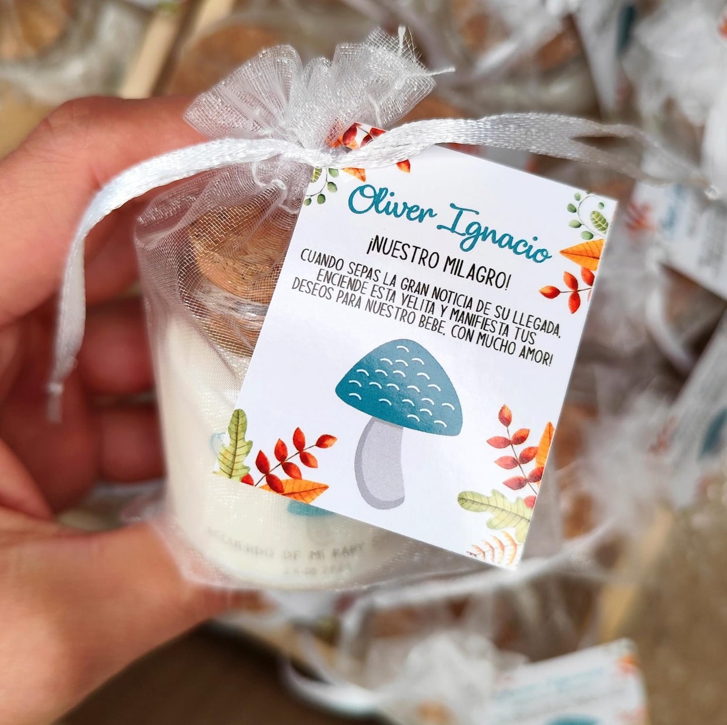 Vela soja aromática 50 gramos