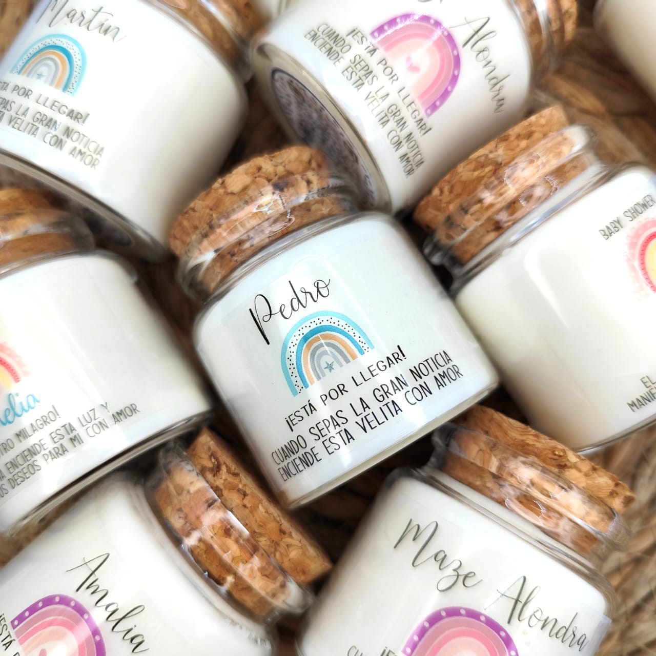 Vela soja aromática 50 gramos