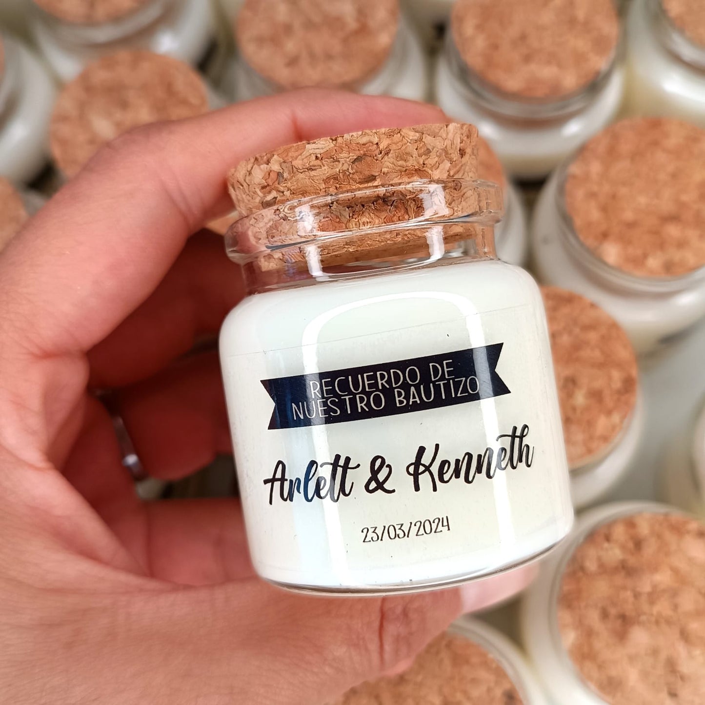 Vela soja aromática 50 gramos