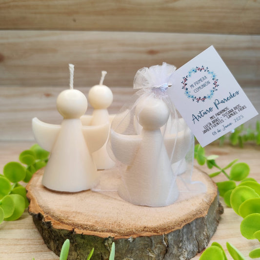 Ángel liso | vela de soja