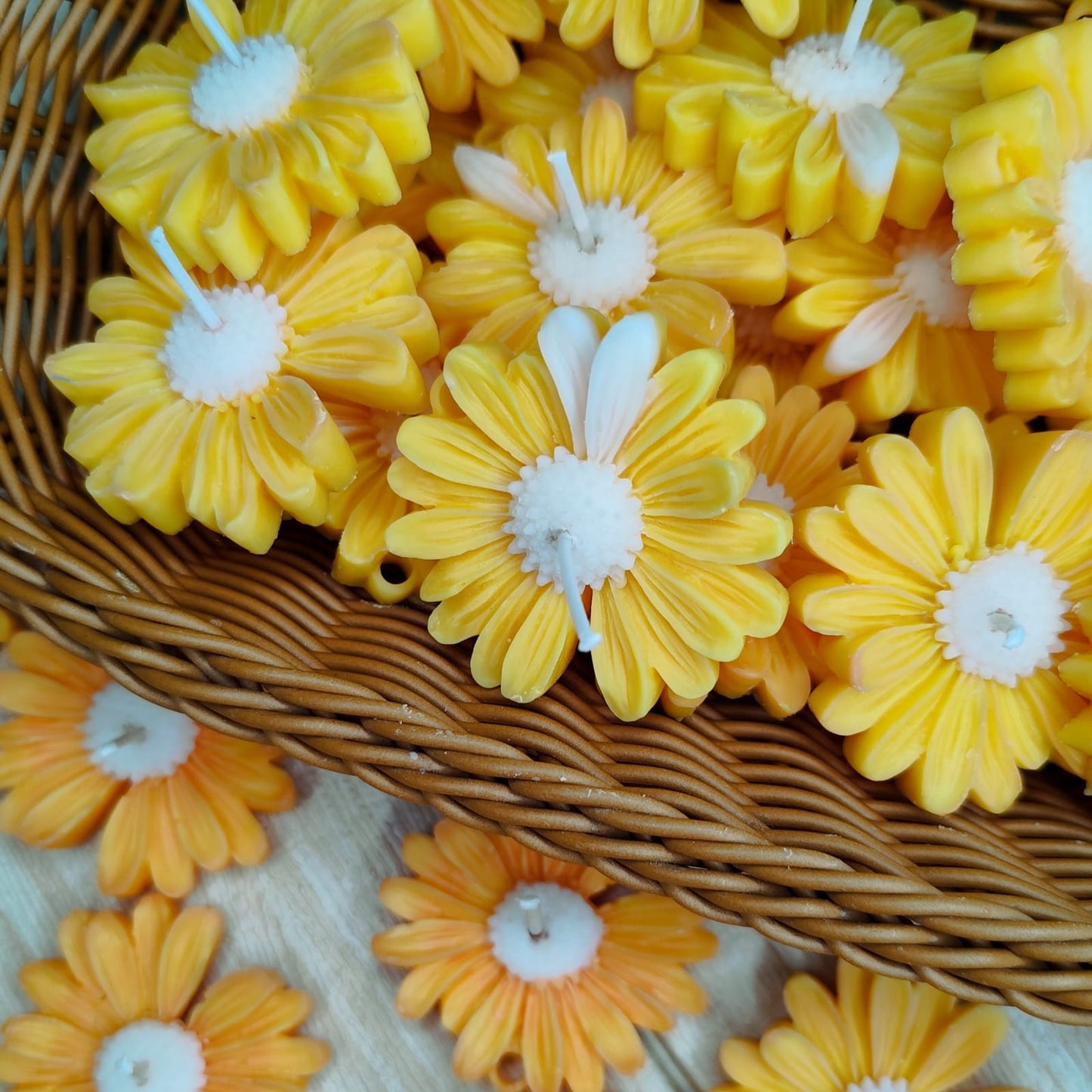 Vela de soja Flor + bolsa