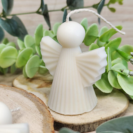 Ángel textura | vela de soja