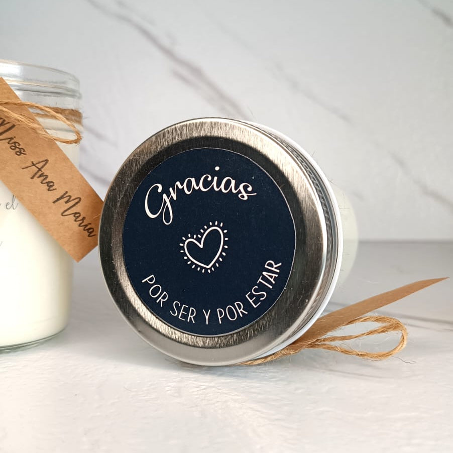 Vela mensaje personalizado 150g | Soja