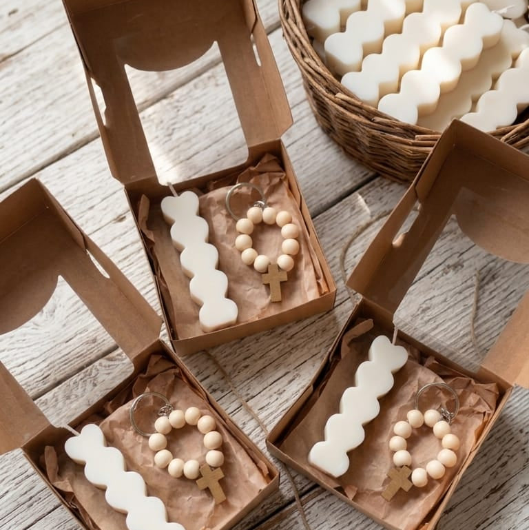 Denario + vela soja aromática + caja