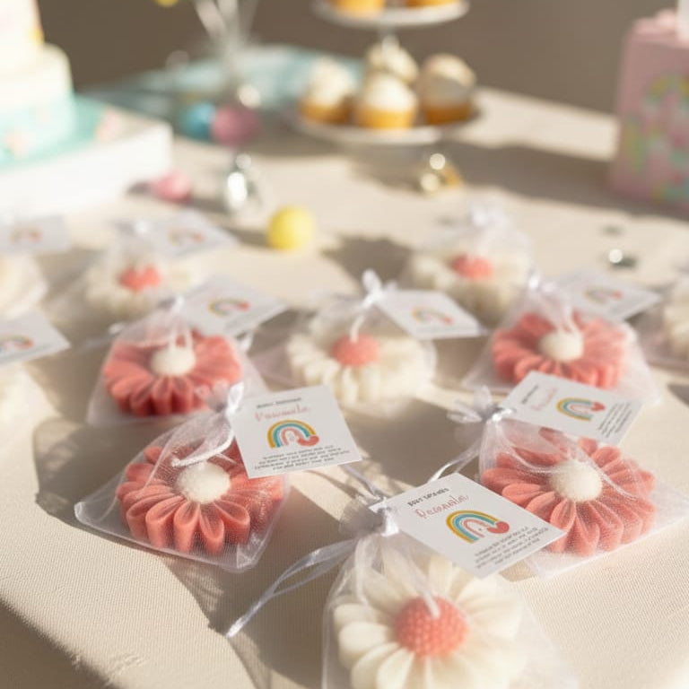 Vela de soja Flor + bolsa